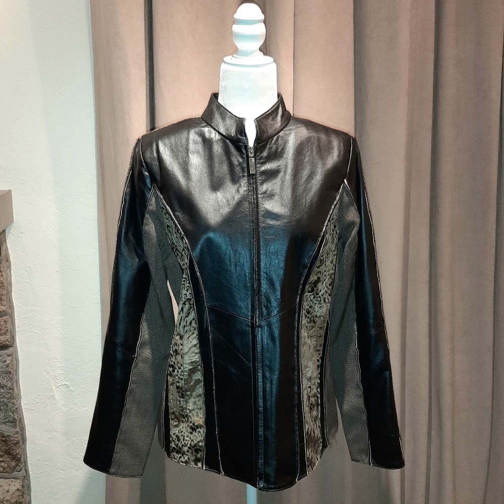 Koos of course leather jacket